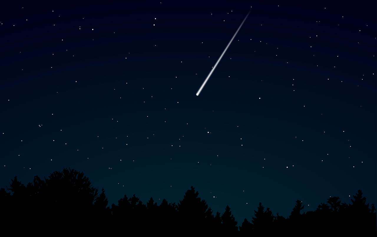 shooting star images free