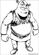 Shrek coloring pages on Coloring-Book.info