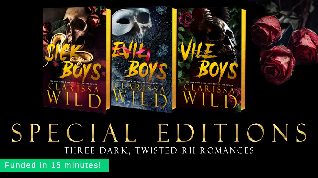Sick Boys, Evil Boys, Vile Boys - Gold Foil Edition by Clarissa ...