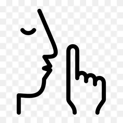 silence png
