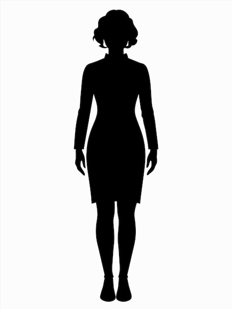 silhouette pictures of women