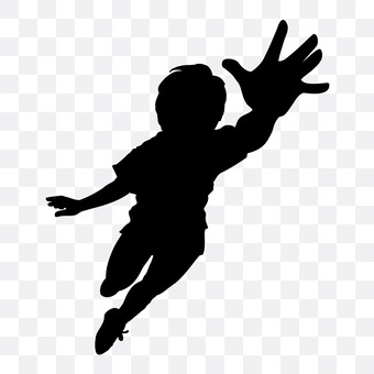 silhouette reachings