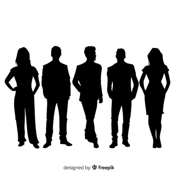 Person Silhouette Bilder - Kostenloser Download auf clipart library