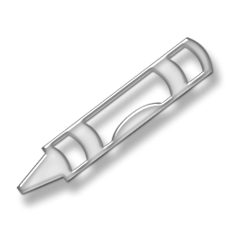 silver crayon cliparts