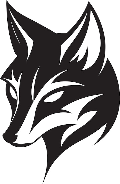 silver fox clipart