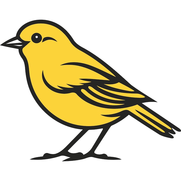 simple bird clipart