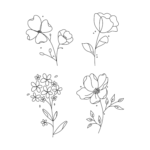 simple flowers