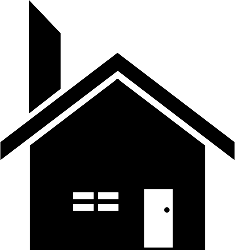 simple home cliparts