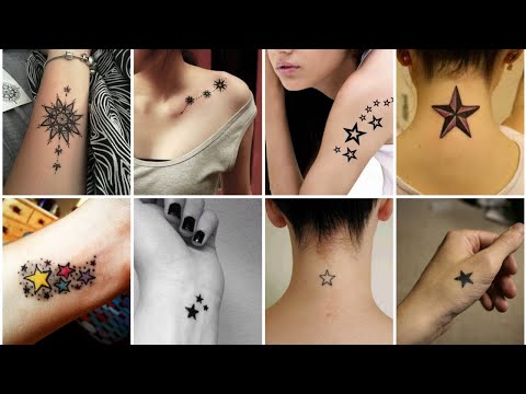 simple star tattoos designs