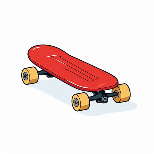skateboard clipart