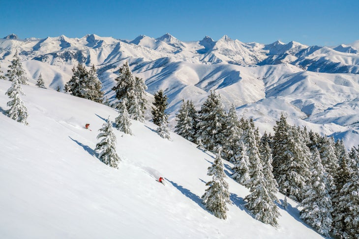 ski mountains