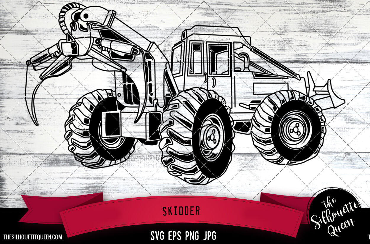 skidder cliparts