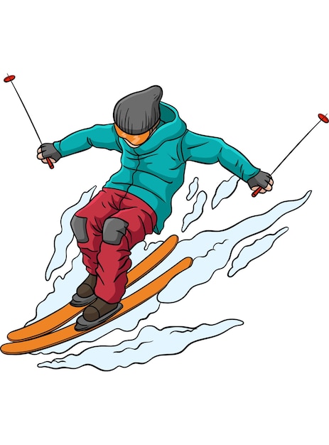 Skier Clip Art Images - Free Download on clipart library