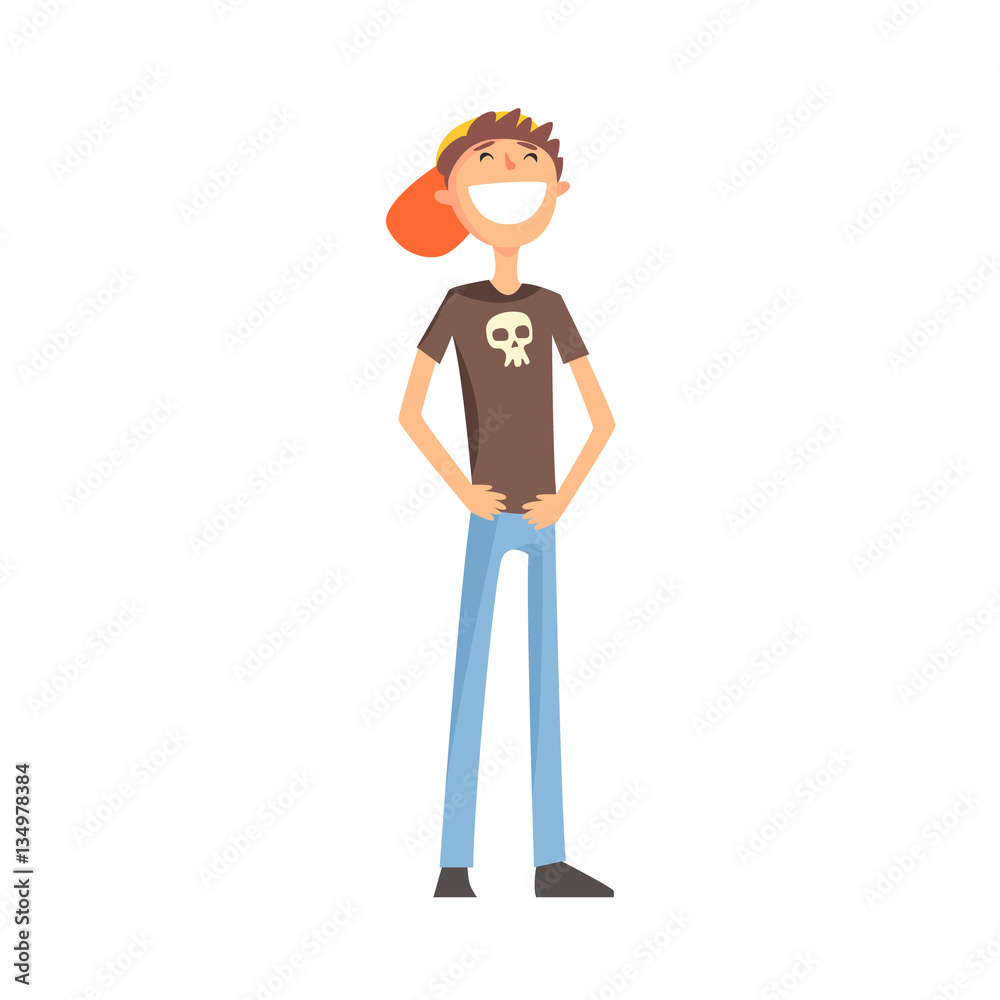 skinny cartoon people
