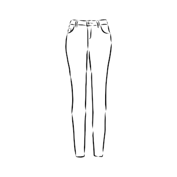 skinny jeans cliparts
