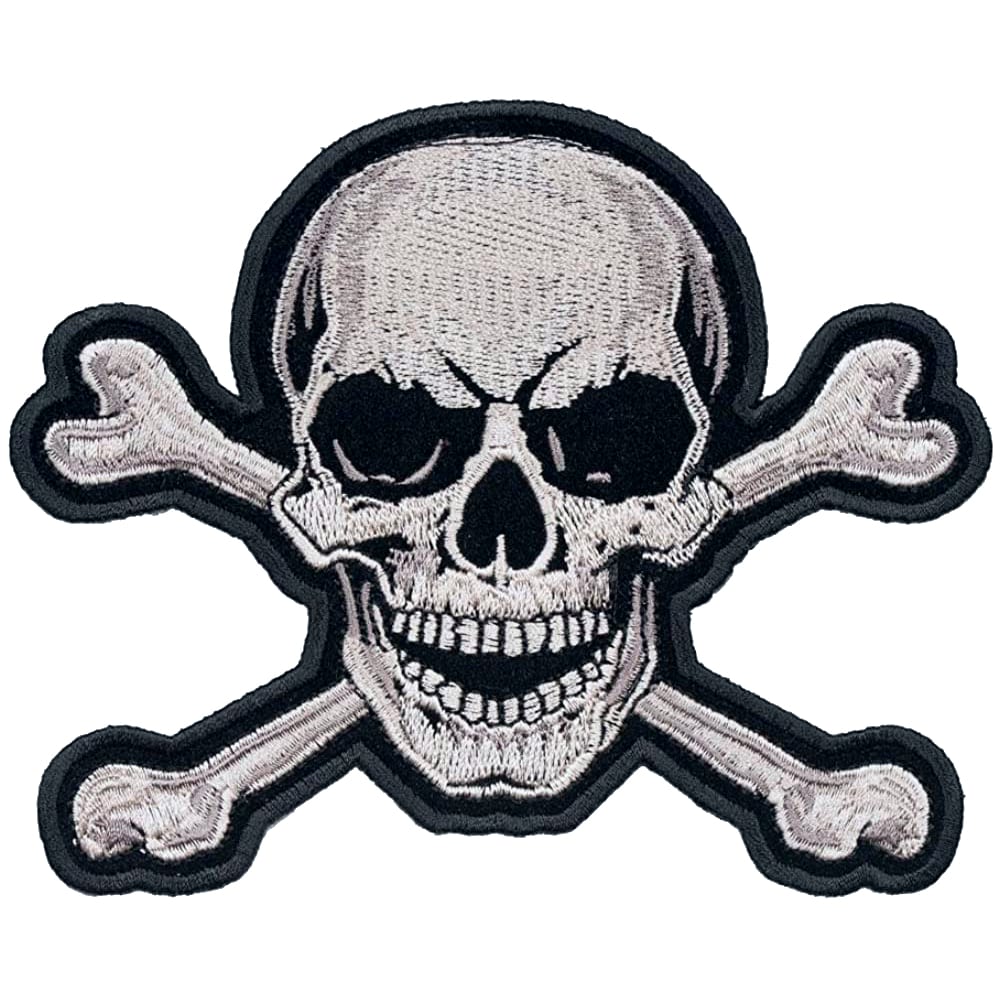 Skull Crossbones Patch – Red Zone