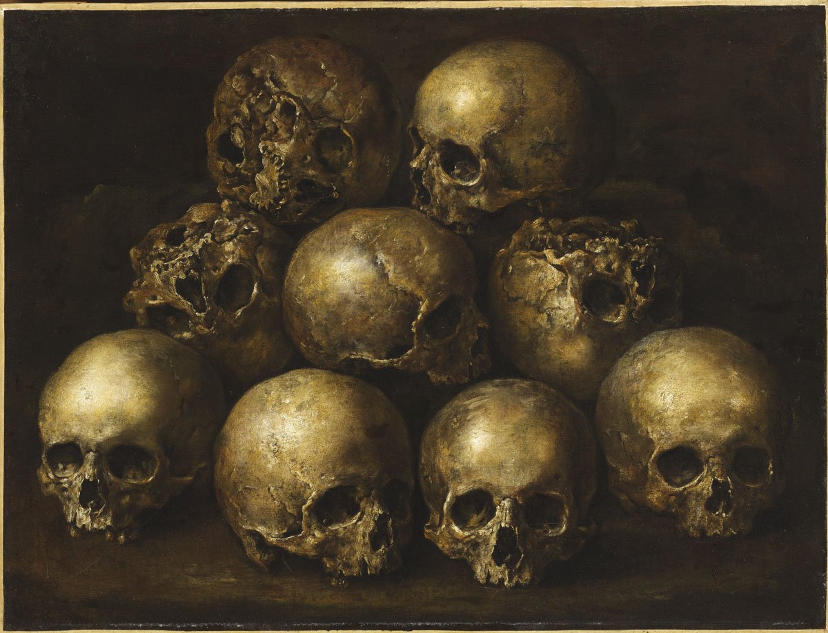 Human Skulls – Museum of Fine Arts, Budapest