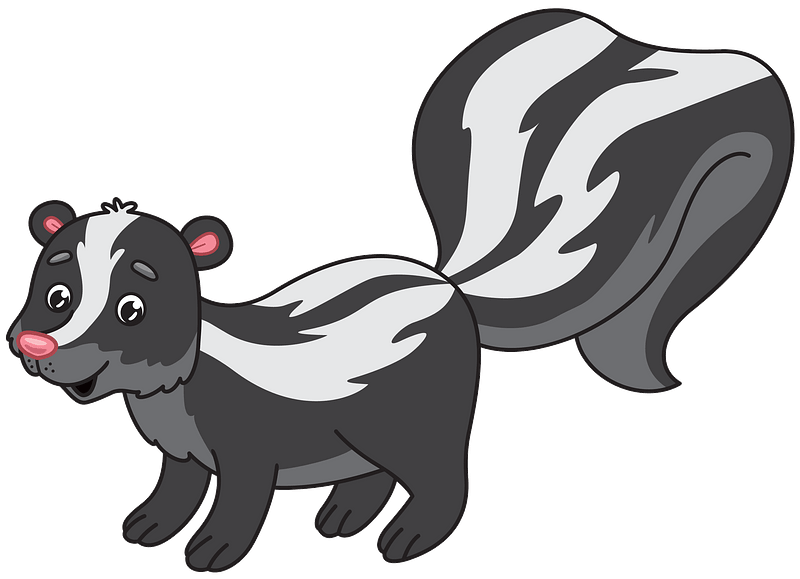 skunk cliparts