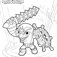 skylander trap team coloring pages