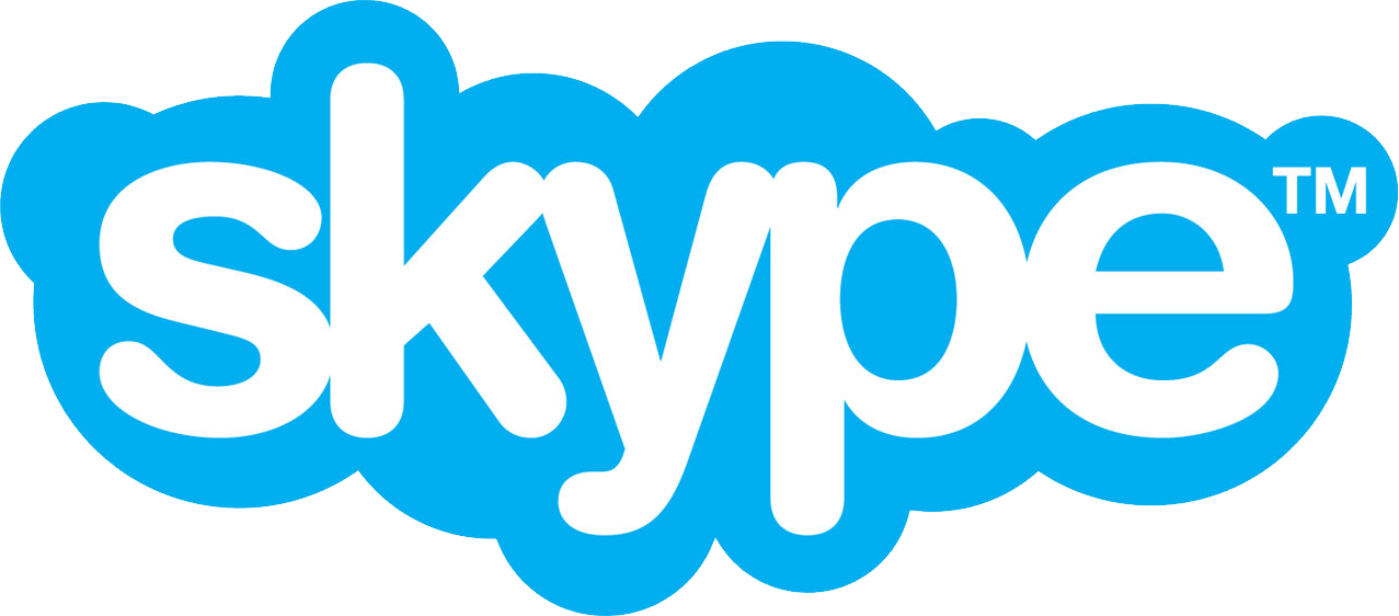 Skype logo PNG transparent image download, size: 1277x562px