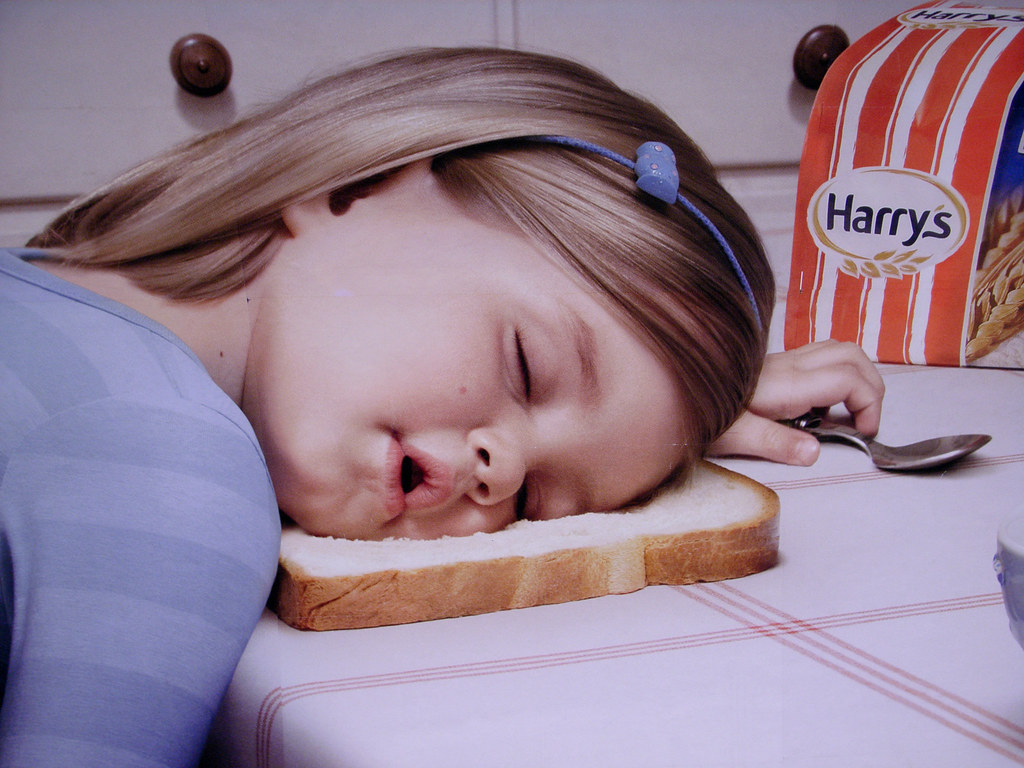 Sleepy | weird ad in the paris metro (original photo by Bern… | Flickr