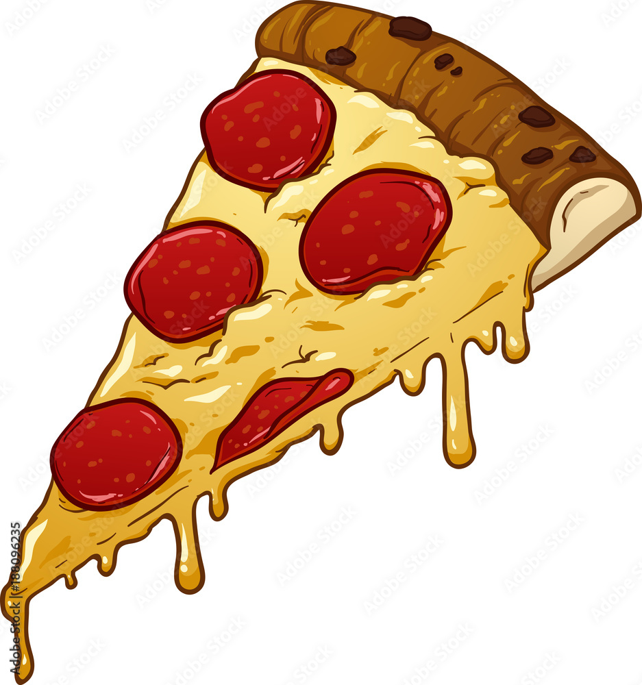 slice of pizza clipart
