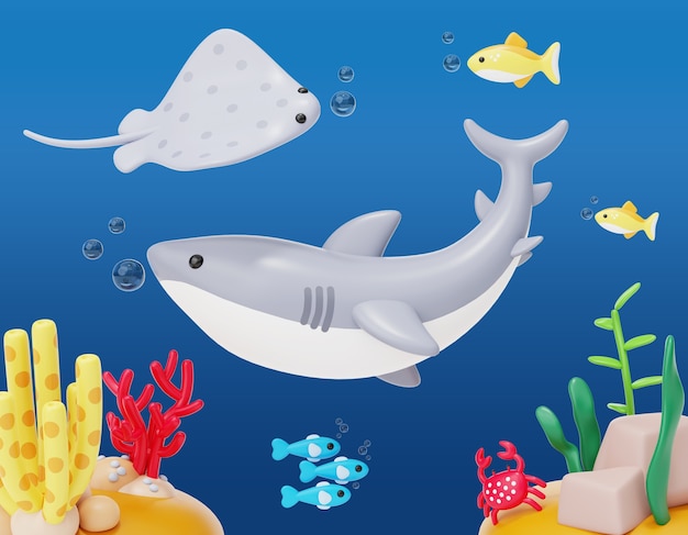 small ocean cliparts
