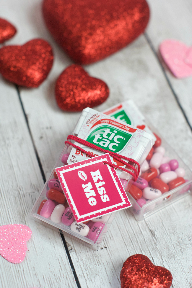Simple &amp; Small Valentine Gift: Kiss Me Valentine – Fun-Squared