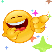 smiley face laughing hysterically