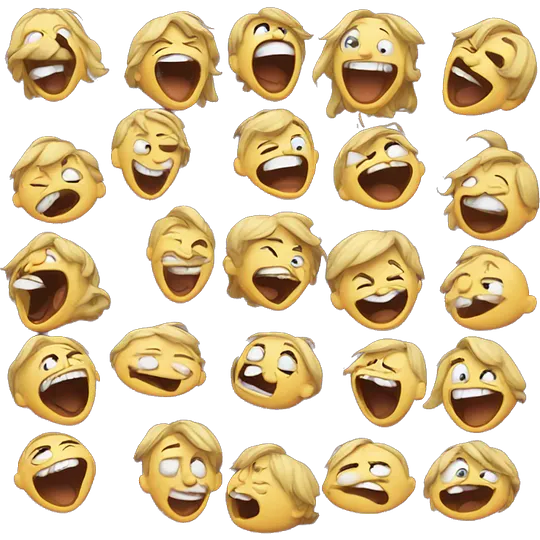 Laughing hysterically emoji | AI Emoji Generator