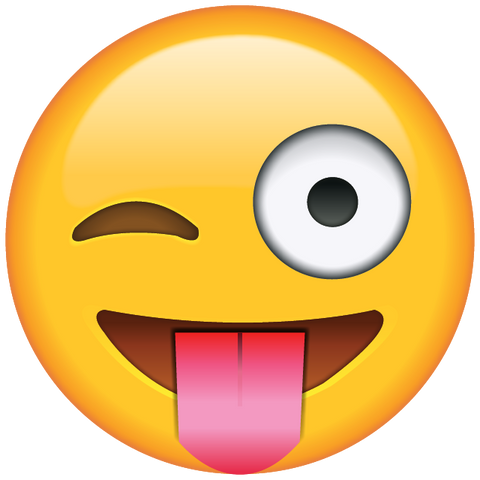 smiley tongue out