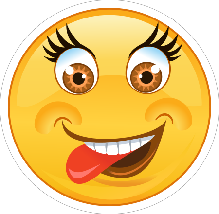 smiley tongue out