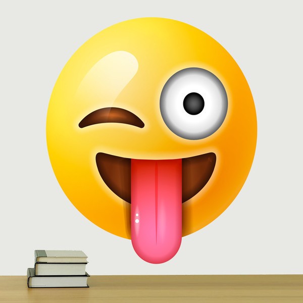 smiley with tongue out