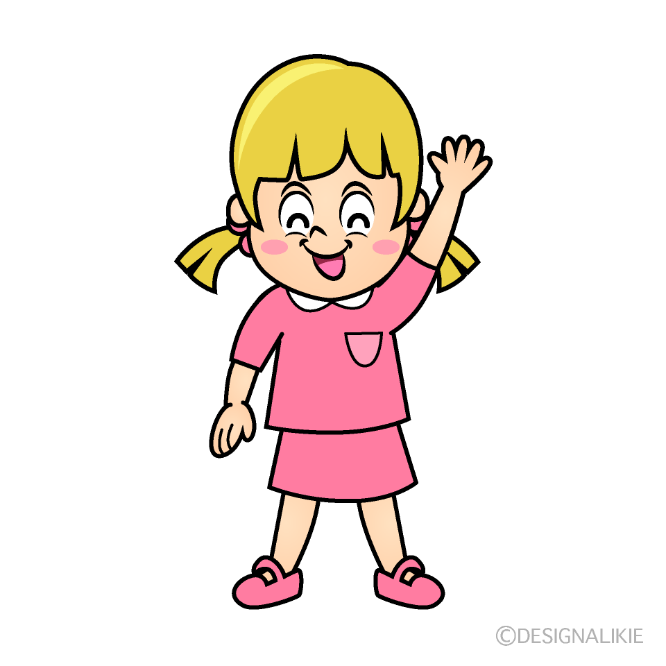 smiling girl cliparts