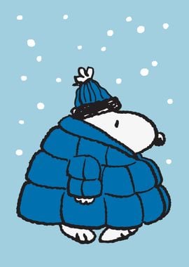 snoopy winter pictures