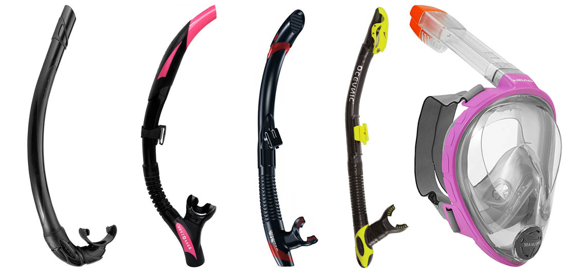 Types of Snorkels | Snorkel Venture