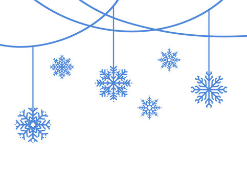 snow flake cliparts