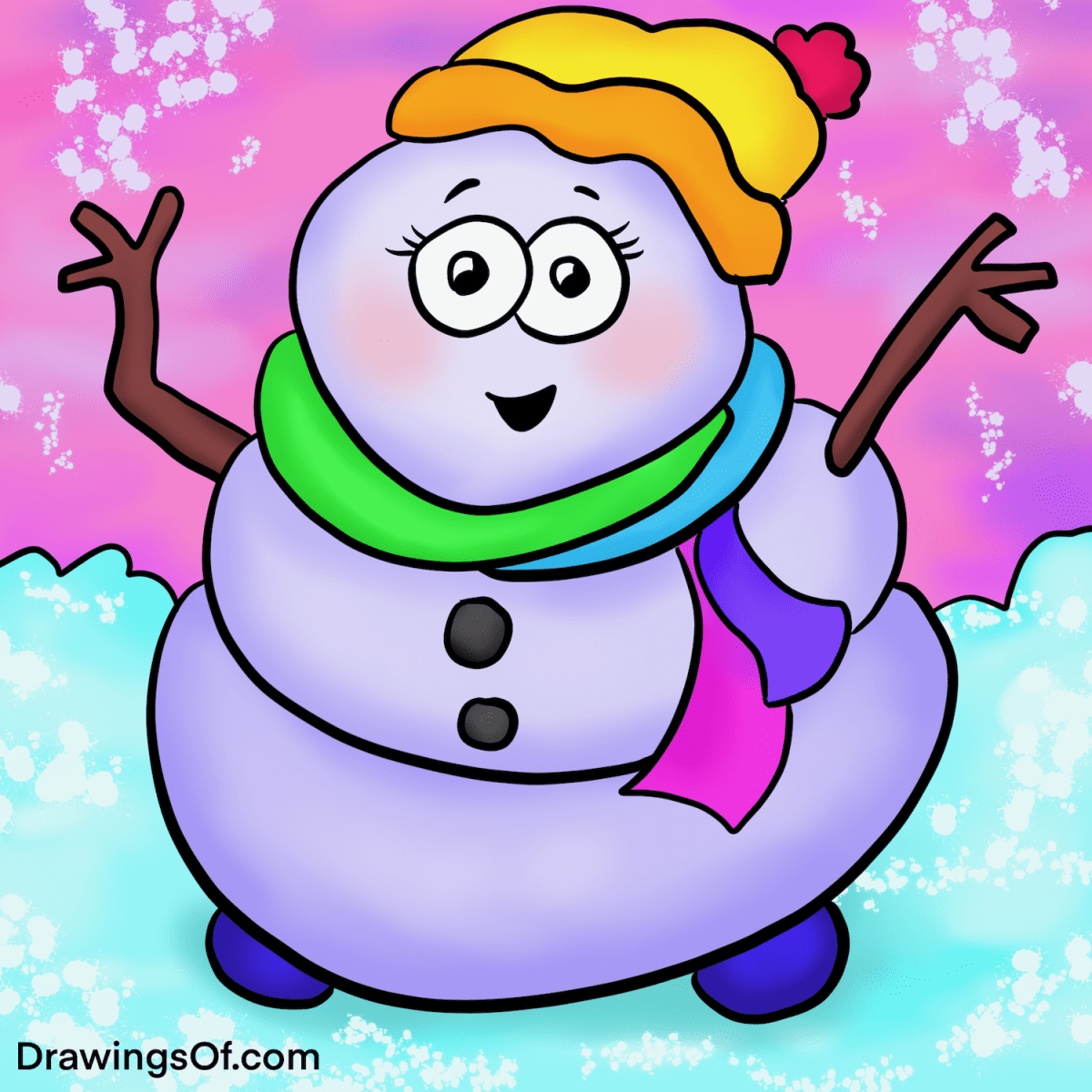 snow man pictures