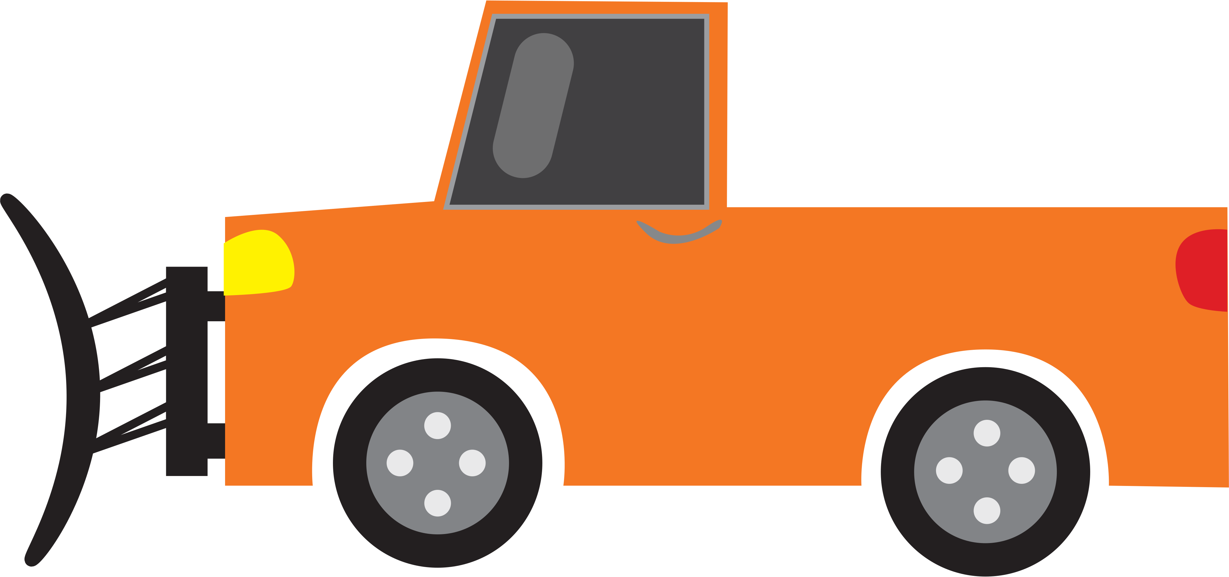 snow truck cliparts