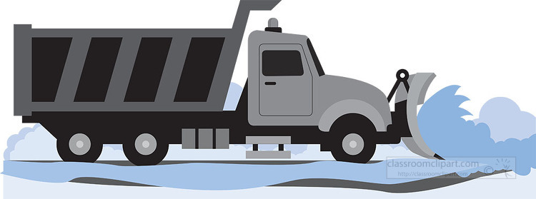 snow truck cliparts