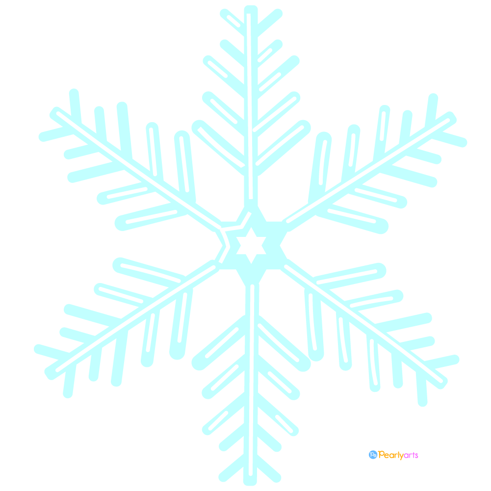 snowflake cliparts white