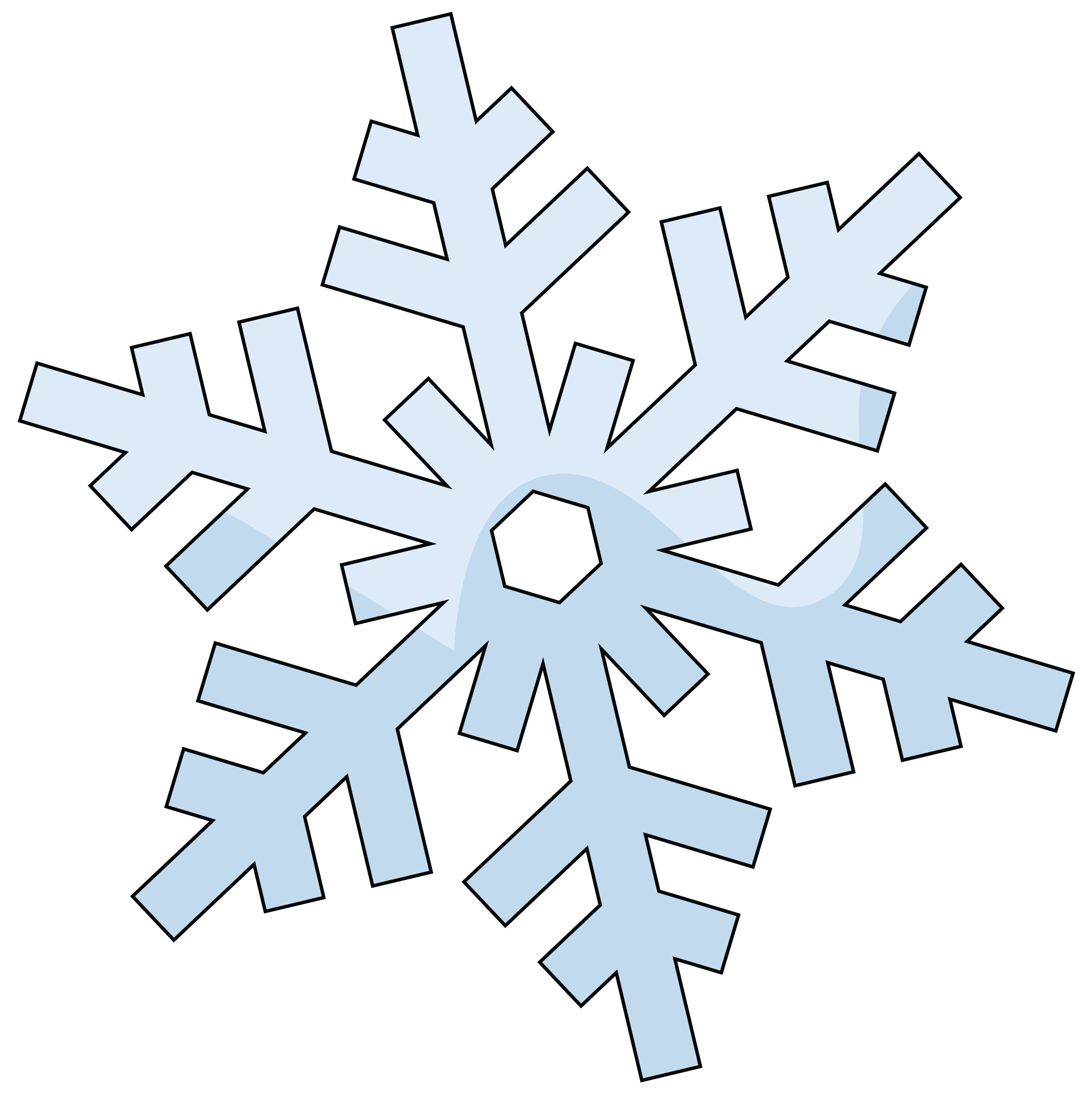 snowflake graphic