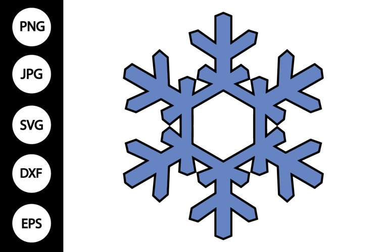 Snowflake Clipart, Snowflake SVG (2891546)