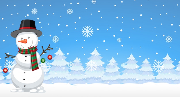 snowman cliparts background