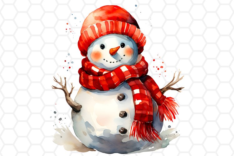snowman cliparts background