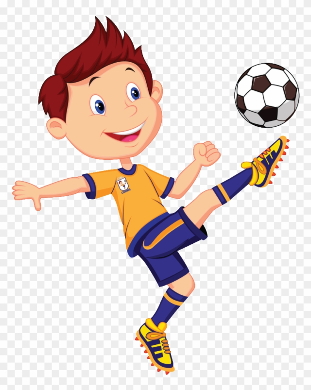 soccer boy cliparts
