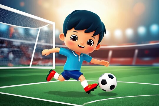 soccer cartoon images