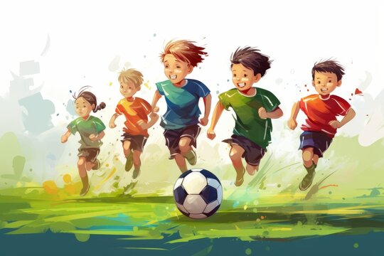 Soccer Cartoon Images – Browse 123,705 Stock Photos, Vectors, and ...