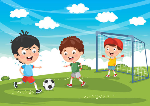 soccer cartoon pictures