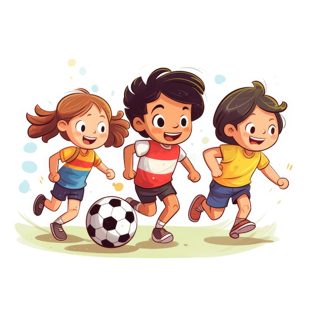 soccer cartoon pictures